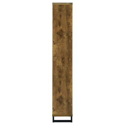 Coaster Furniture Delwin 801236 71-inch 6-shelf Bookshelf - Rustic Nutmeg IMAGE 3