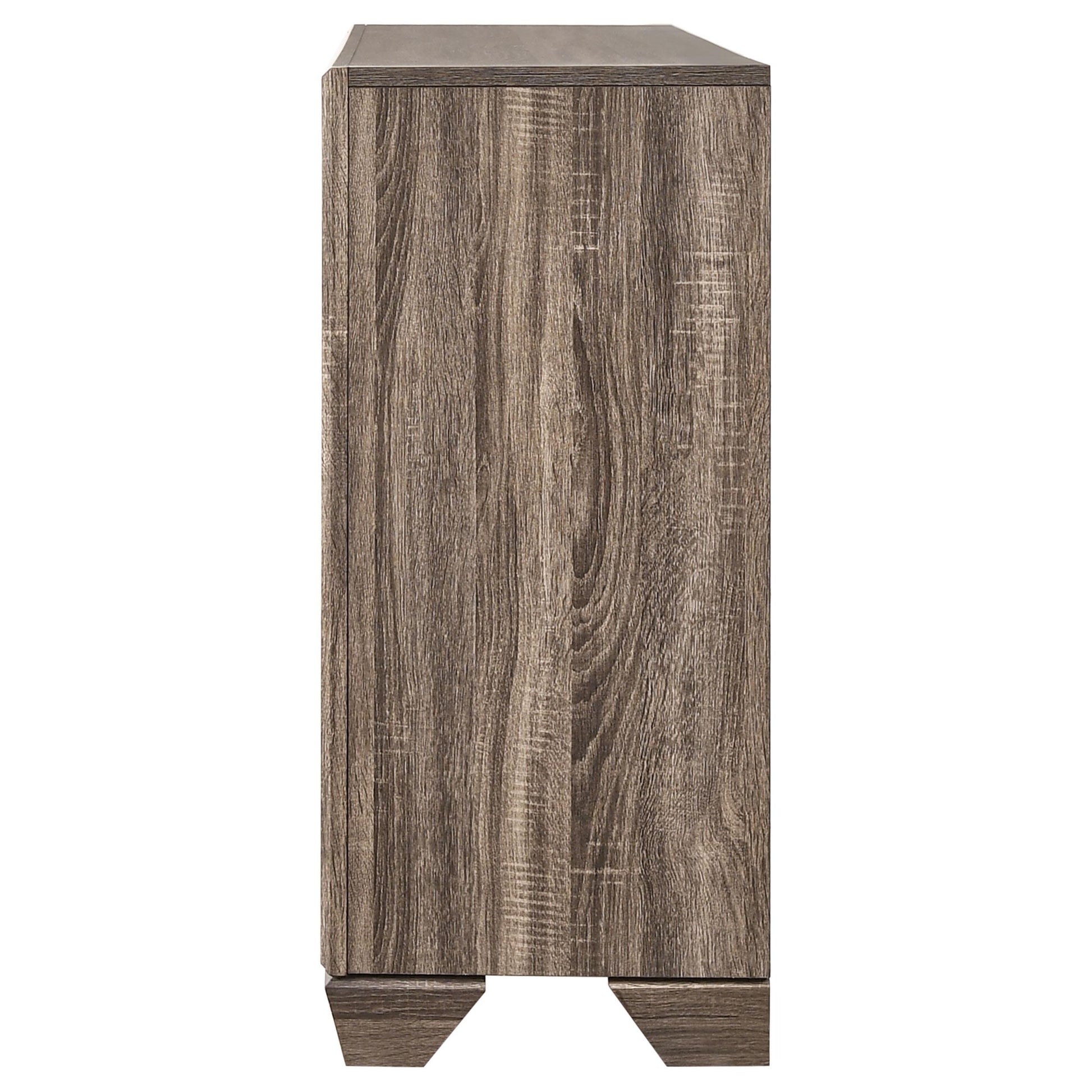 Coaster Furniture Kauffman 204193 6-Drawer Dresser - Washed Taupe IMAGE 4