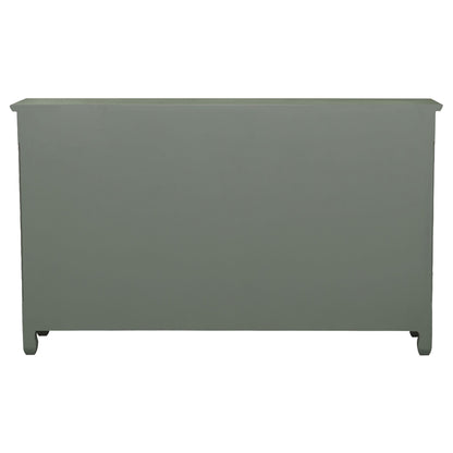 Coaster Furniture Madeline 950357 3-Drawer Scrollwork Accent Cabinet - Antique Green IMAGE 4