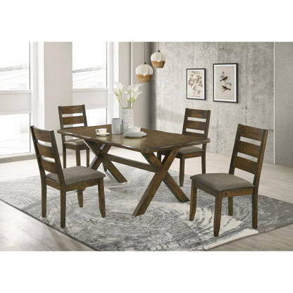  Coaster Furniture Alston 106382 Wood Dining Side Chair - Knotty Nutmeg (Set of 2) IMAGE 10