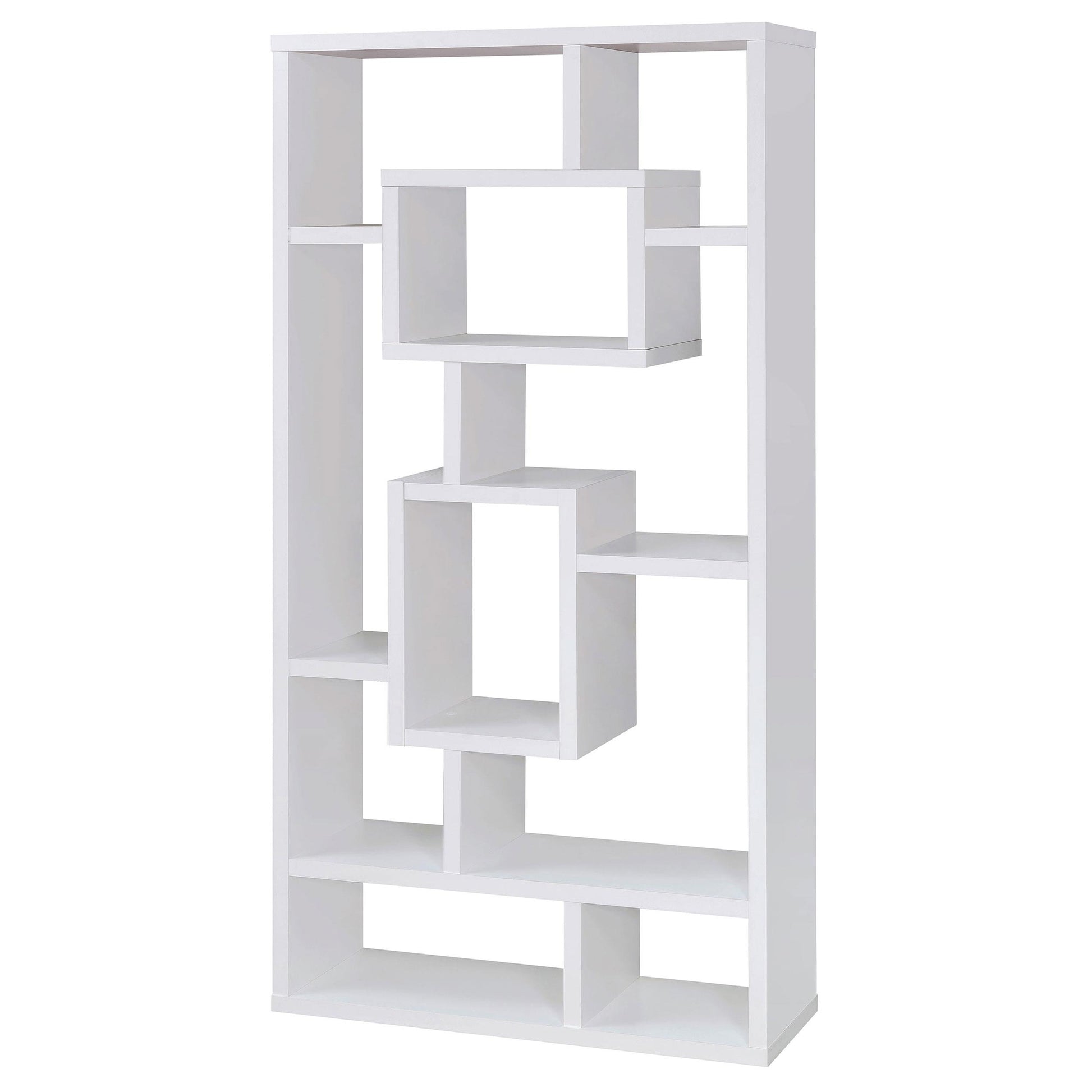 Coaster Furniture Corey 800157 71-inch 8-shelf Bookshelf - White IMAGE 3