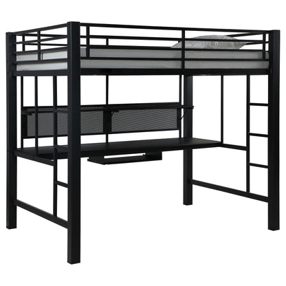 Coaster Furniture Avalon 460023 Full Workstation Loft Bed - Black IMAGE 1