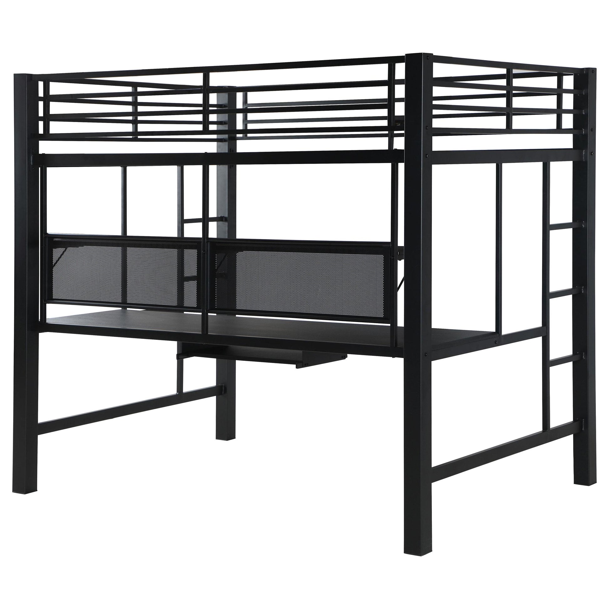 Coaster Furniture Avalon 460023 Full Workstation Loft Bed - Black IMAGE 8