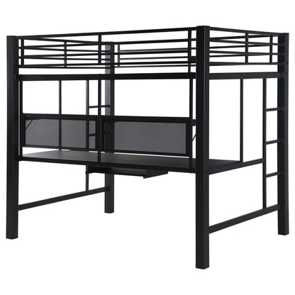 Coaster Furniture Avalon 460023 Full Workstation Loft Bed - Black IMAGE 8