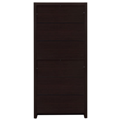 Coaster Furniture Skylar 800905 71-inch 5-shelf Bookcase with Drawer - Cappuccino IMAGE 7