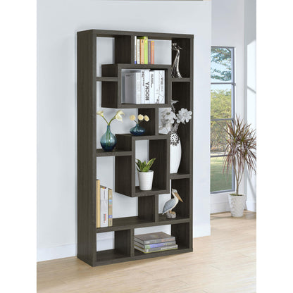 Coaster Furniture Corey 800512 71-inch 8-shelf Bookshelf - Weathered Grey IMAGE 9