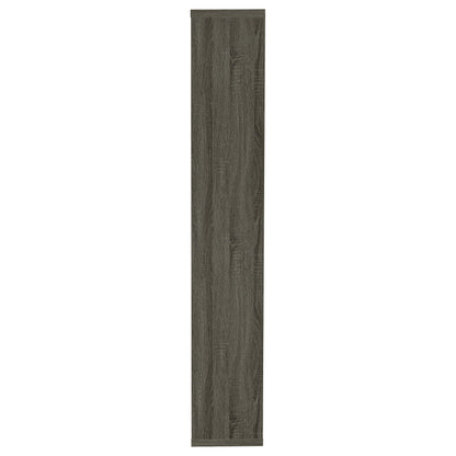 Coaster Furniture Theo 800510 71-inch 7-shelf Bookshelf - Weathered Grey IMAGE 4