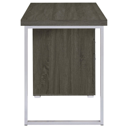 Coaster Furniture Brennan 800520 47-inch 3-Drawer Office Computer Desk - Weathered Grey IMAGE 9