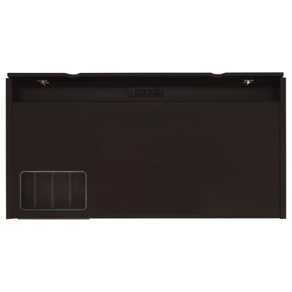 Coaster Furniture Halston 800982 60-inch 3-Drawer Office Computer Desk - Cappuccino IMAGE 7