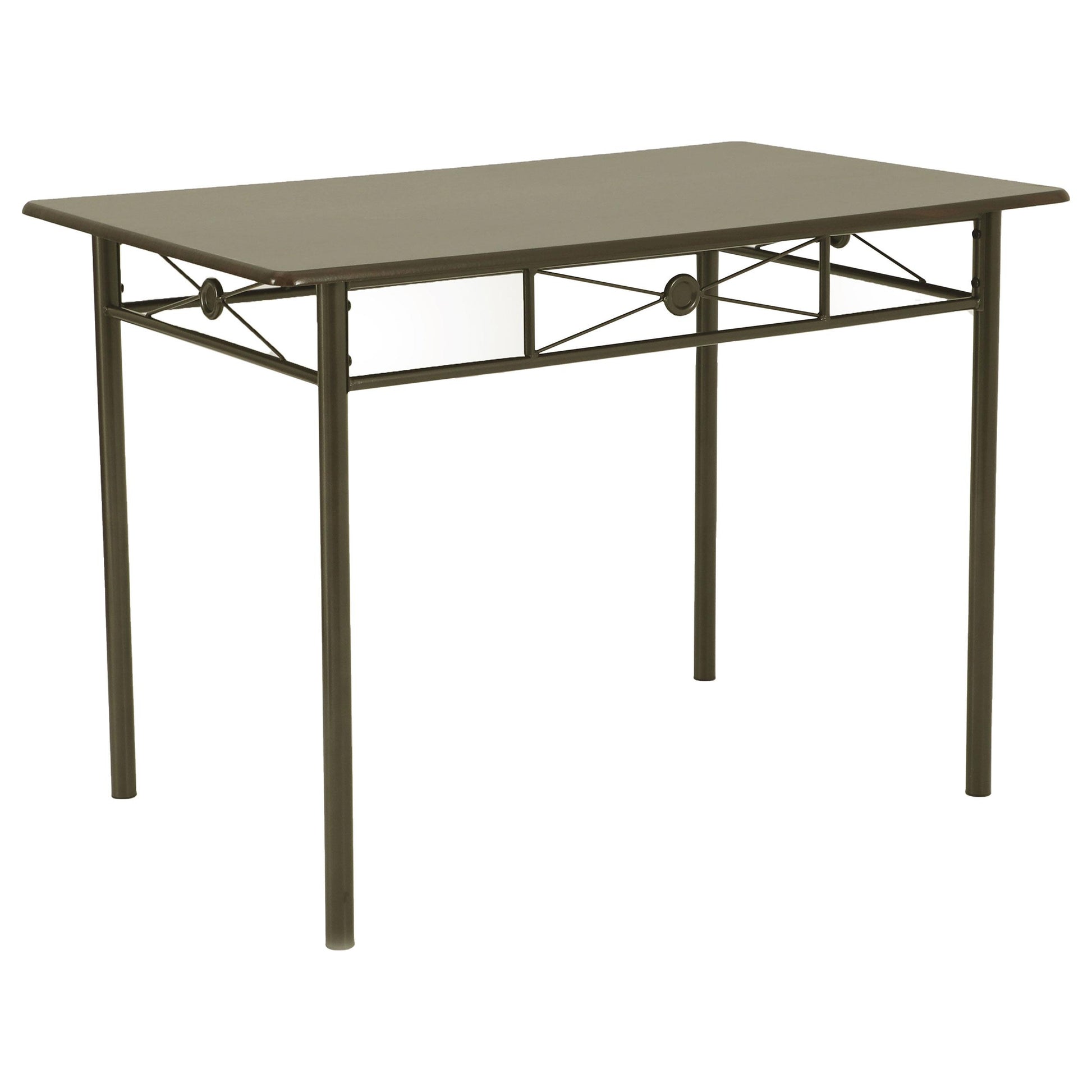 Coaster Furniture Anna 100033 5-piece Rectangular Dining Table Set - Dark Bronze IMAGE 4