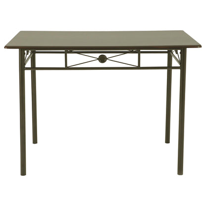 Coaster Furniture Anna 100033 5-piece Rectangular Dining Table Set - Dark Bronze IMAGE 5