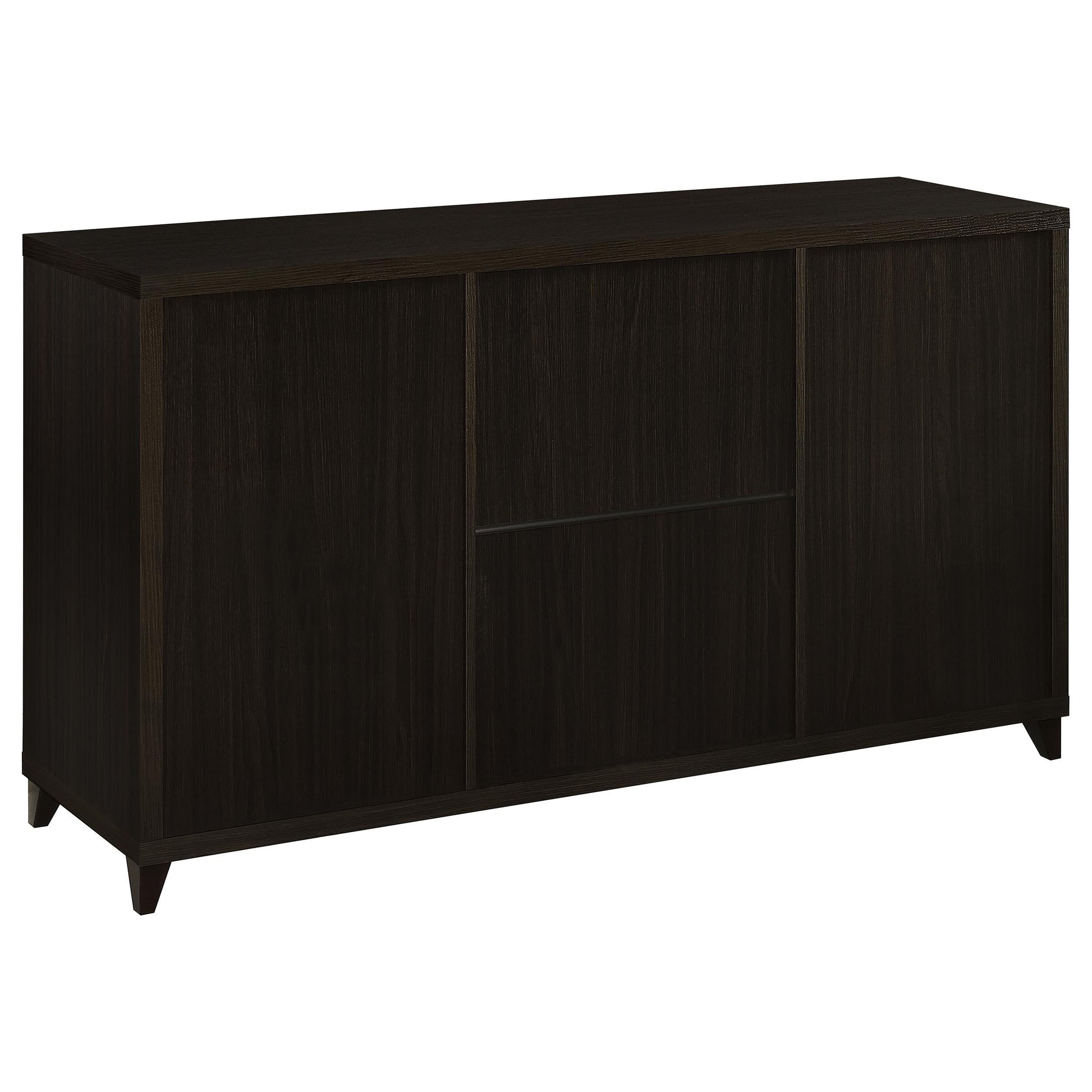 Coaster Furniture Lewes 700881 2-door Engineered Wood 60" TV Stand - Cappuccino IMAGE 5