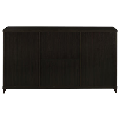 Coaster Furniture Lewes 700881 2-door Engineered Wood 60" TV Stand - Cappuccino IMAGE 6