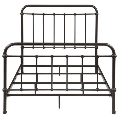  Coaster Furniture Livingston 300399F Metal Full Open Frame Bed - Dark Bronze IMAGE 2