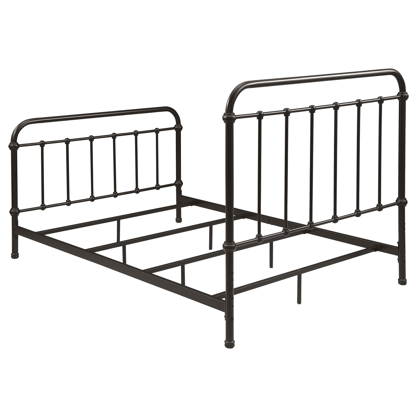  Coaster Furniture Livingston 300399F Metal Full Open Frame Bed - Dark Bronze IMAGE 5