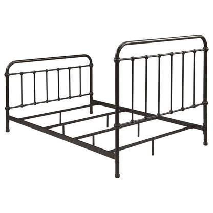  Coaster Furniture Livingston 300399F Metal Full Open Frame Bed - Dark Bronze IMAGE 5