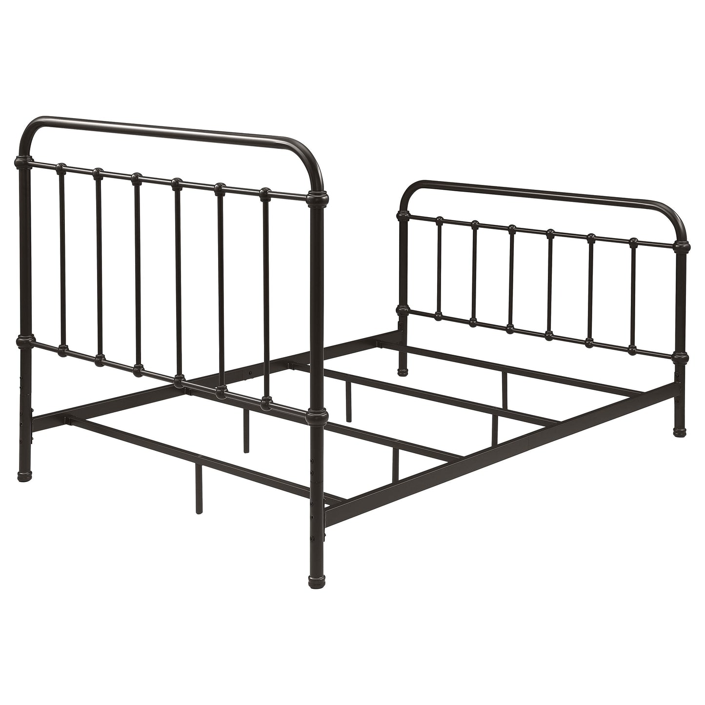  Coaster Furniture Livingston 300399F Metal Full Open Frame Bed - Dark Bronze IMAGE 6