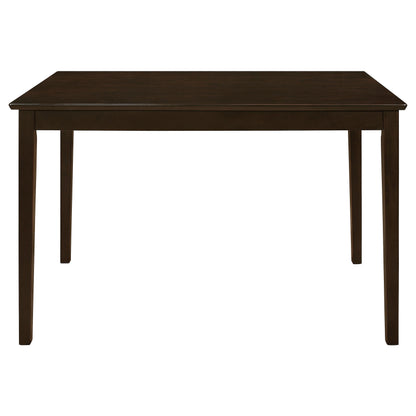 Coaster Furniture Guillen 150232 5-piece Rectangular Dining Table Set - Cappuccino IMAGE 2