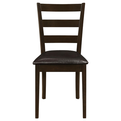 Coaster Furniture Guillen 150232 5-piece Rectangular Dining Table Set - Cappuccino IMAGE 6