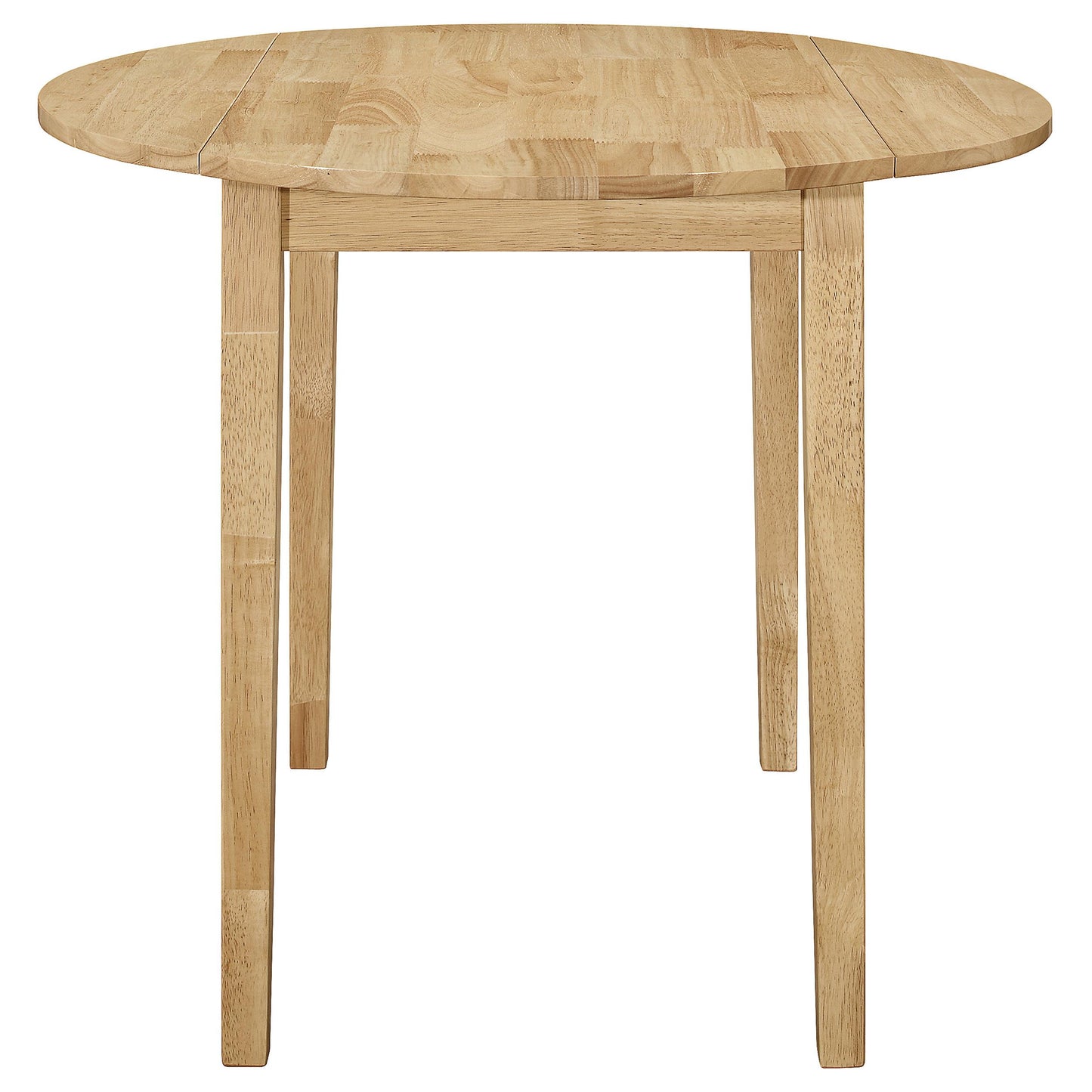  Coaster Furniture Bucknell 130006 3-piece Round Drop Leaf Dining Table Set - Natural IMAGE 3