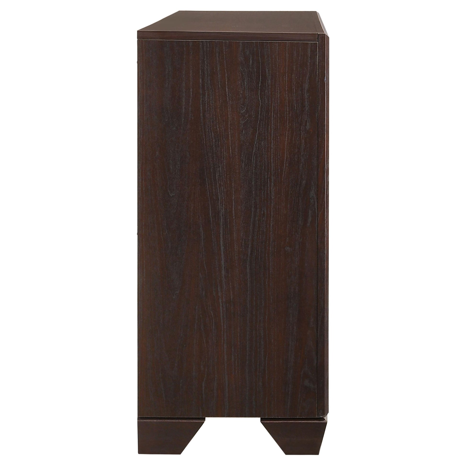 Coaster Furniture Kauffman 204393 6-Drawer Dresser - Dark Cocoa IMAGE 8