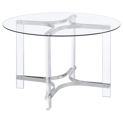  Coaster Furniture Keeling 108501-S5 5 pc Dining Set IMAGE 2
