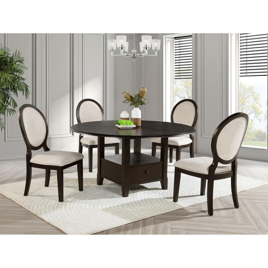  Coaster Furniture Twylla 115100-S5 5 pc Dining Set IMAGE 1