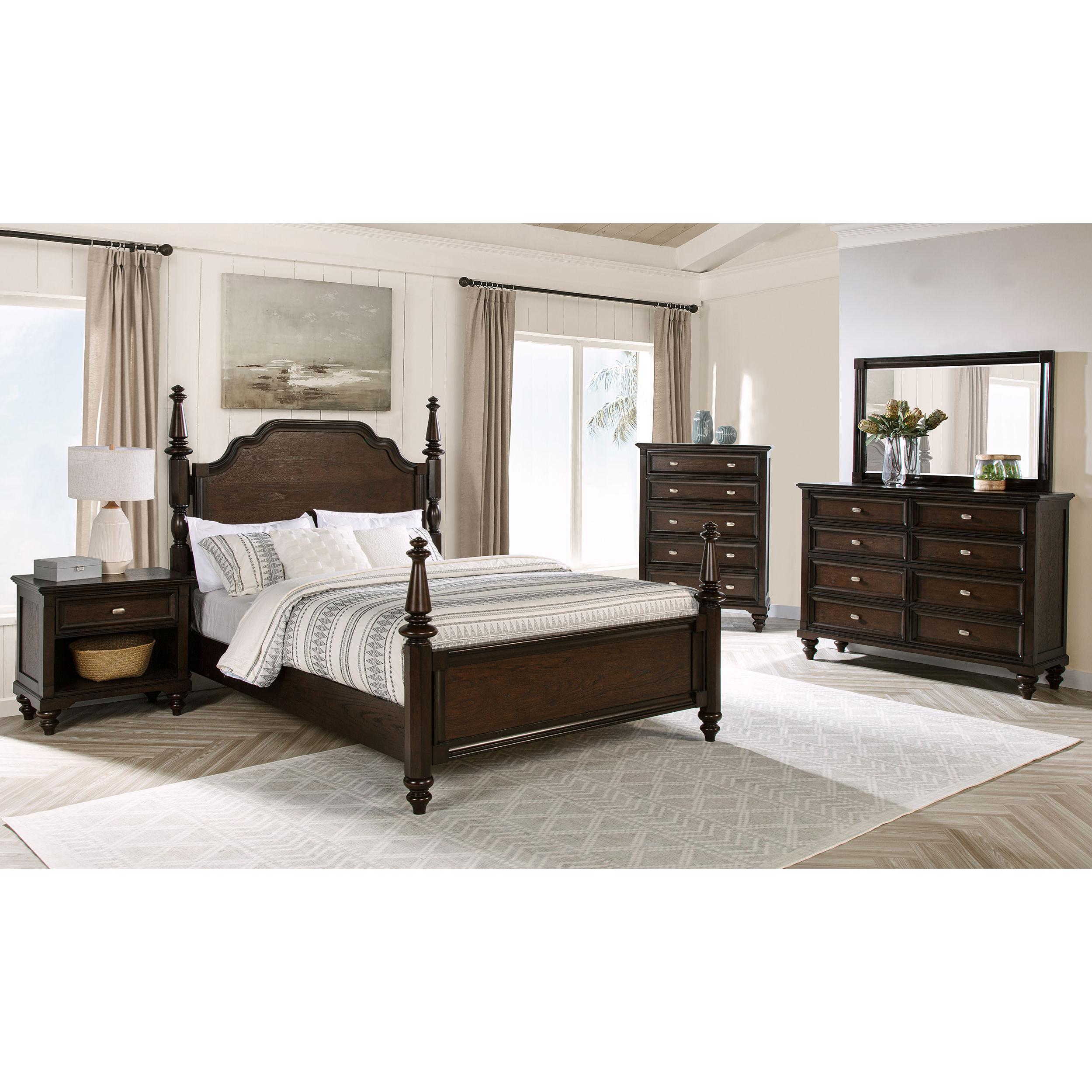  Coaster Furniture Andover 223631Q-S5 7 pc Queen Poster Bedroom Set IMAGE 1