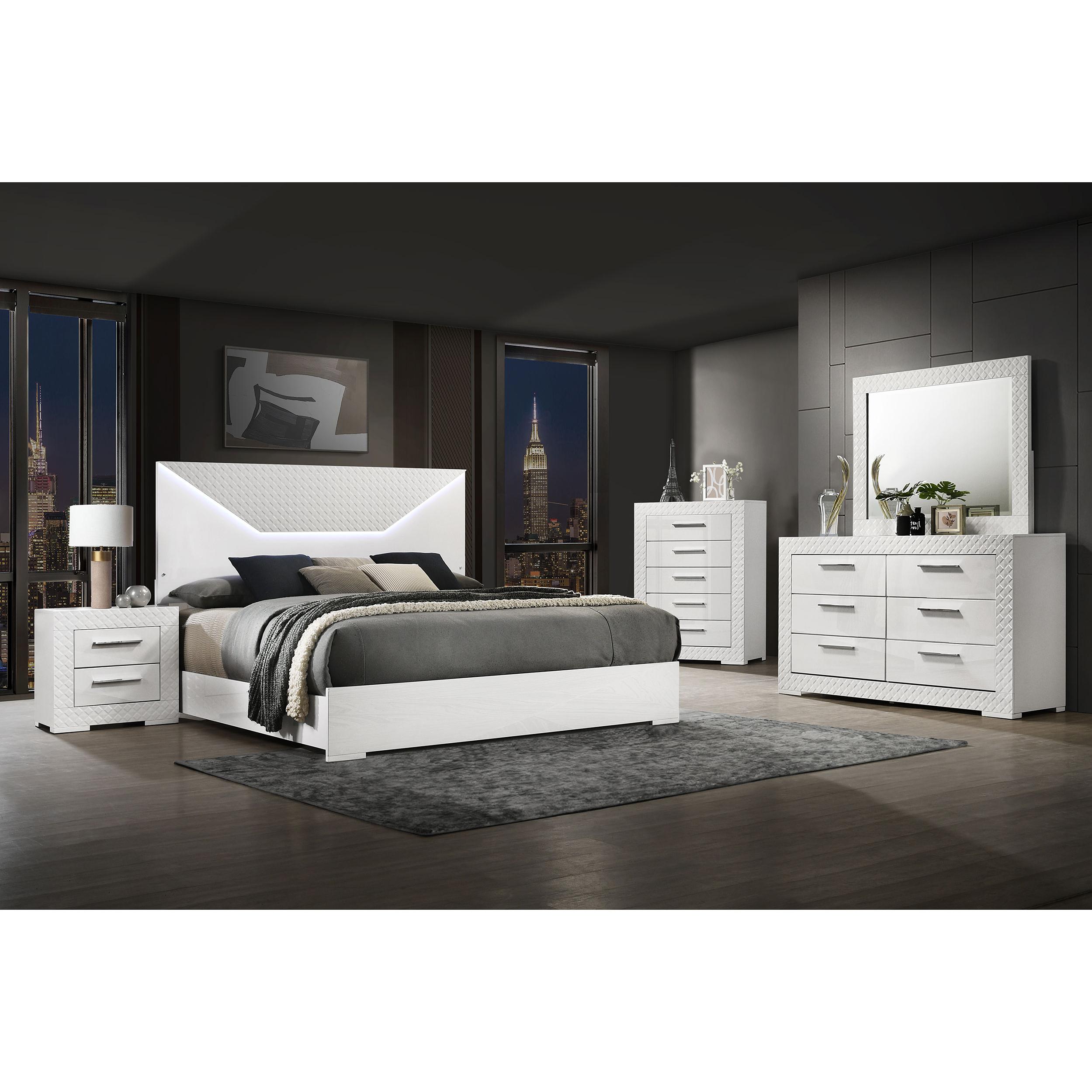  Coaster Furniture Ives 224941Q-S5 7 pc Queen Panel Bedroom Set IMAGE 1