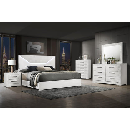  Coaster Furniture Ives 224941Q-S5 7 pc Queen Panel Bedroom Set IMAGE 1