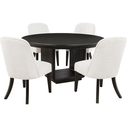 Coaster Furniture Leandro 115390-S5 5 pc Dining Set IMAGE 2
