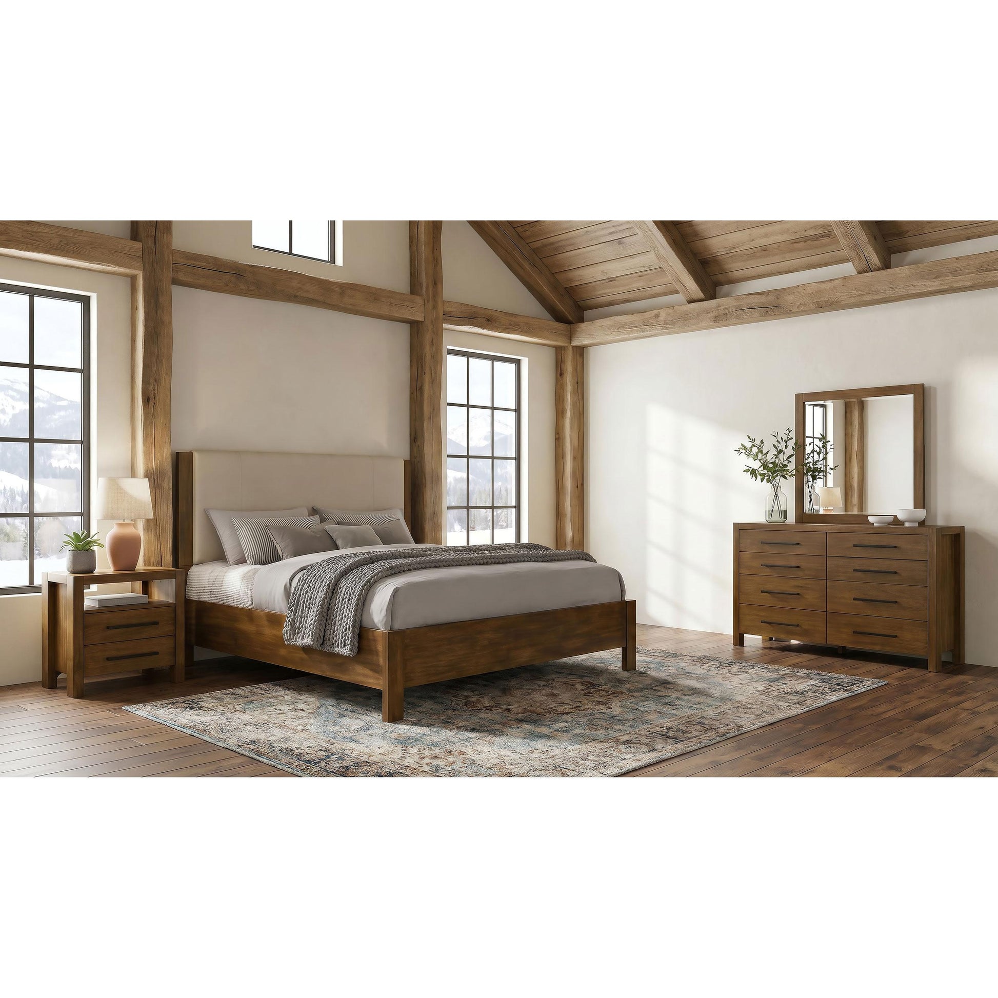  Coaster Furniture Adderley 215851Q-S4 6 pc Queen Panel Bedroom Set IMAGE 1