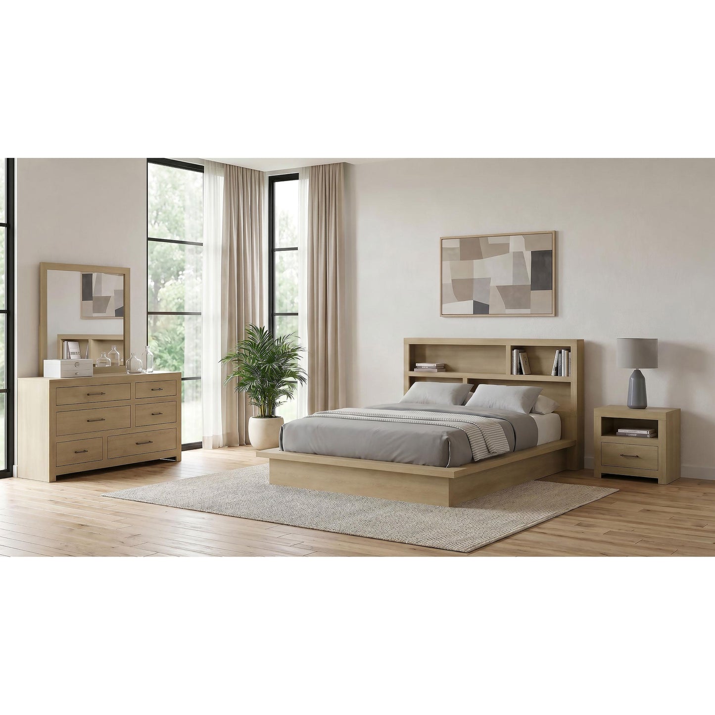  Coaster Furniture Hendricks 222650Q-S5 7-piece Queen Platform Bedroom Set IMAGE 1