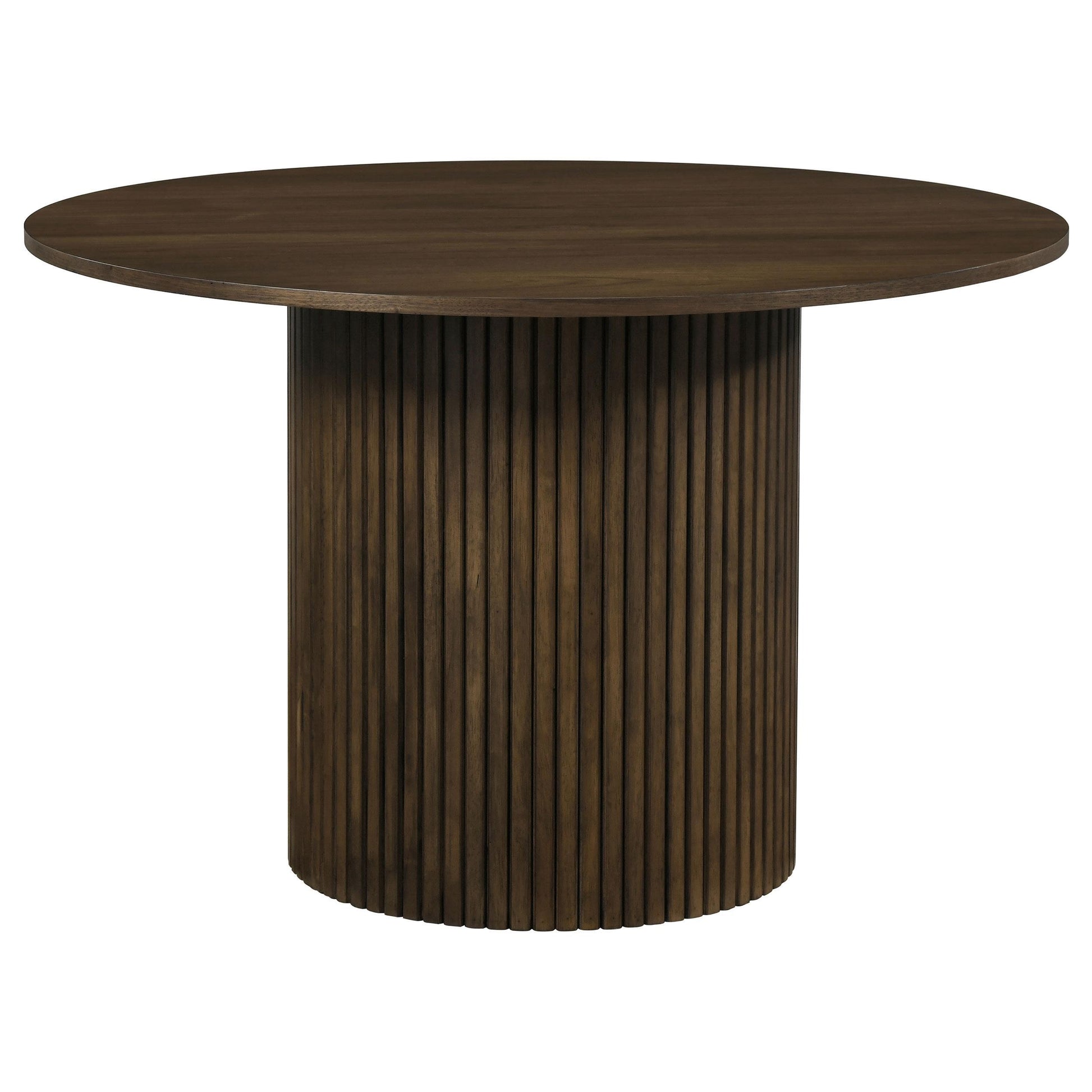  Coaster Furniture Hamlyn 193930WAL-S5F 5 pc Dining Set IMAGE 2
