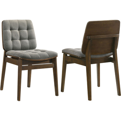  Coaster Furniture Decker 193951WAL-S7E 7 pc Dining Set IMAGE 3