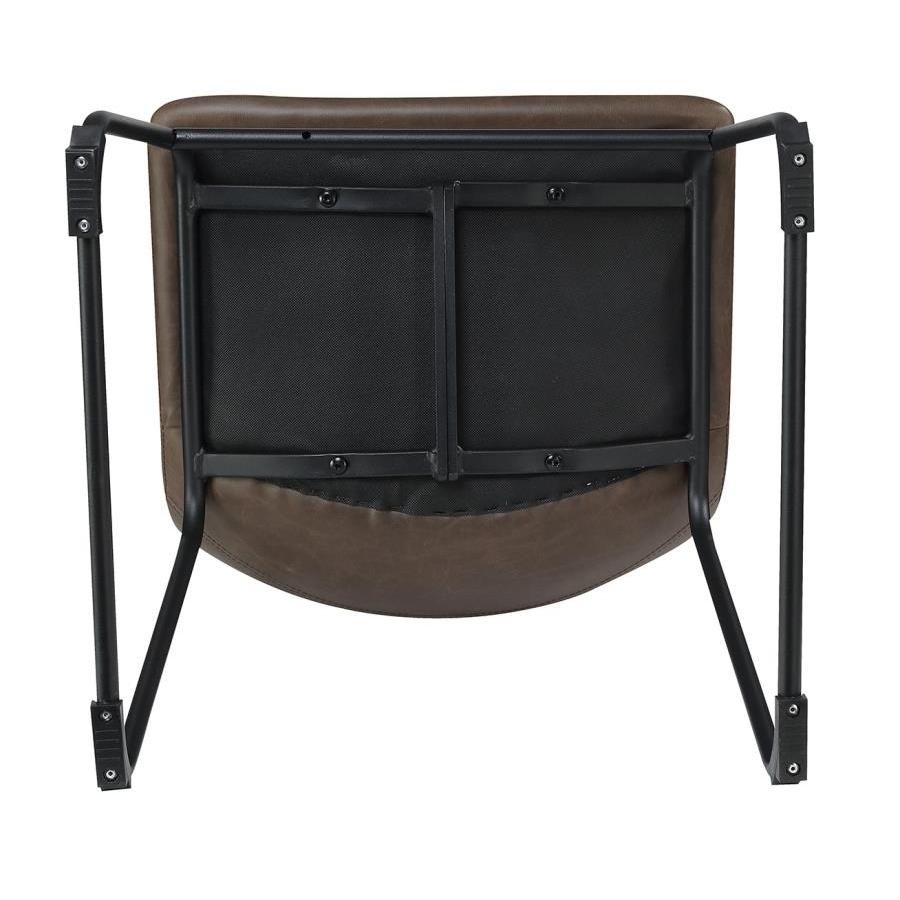 Coaster Furniture Michelle 102535 Upholstered Counter Chair - Brown (Set of 2) IMAGE 5