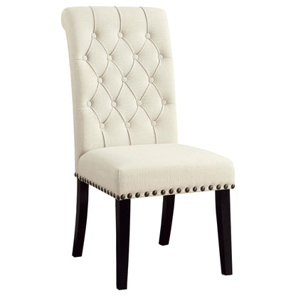 Coaster Furniture Alana 190162 Fabric Upholstered Dining Side Chair - Beige (Set of 2) IMAGE 1