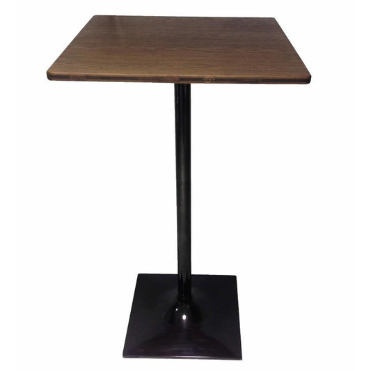 Coaster Furniture Cavalier 100730 Square 24-inch Pub Height Bistro Bar Table - Dark Elm IMAGE 1