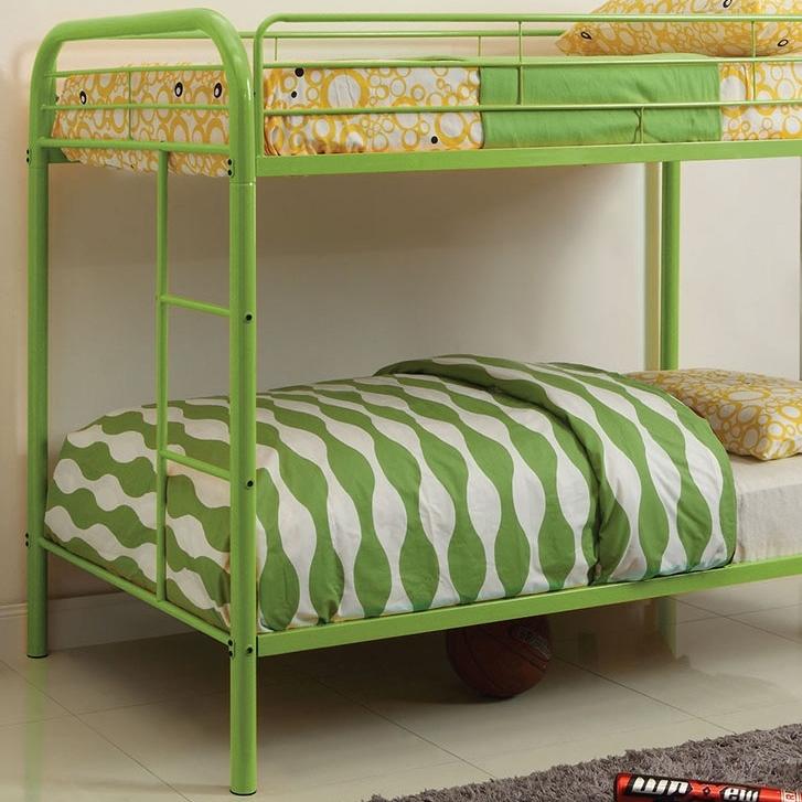  Furniture of America Kids Beds Bunk Bed CM-BK1032-AG IMAGE 2