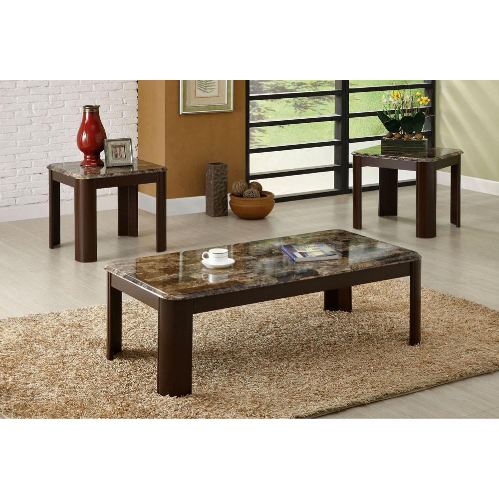  Furniture of America Carson Occasional Table Set CM4008-3PK IMAGE 1