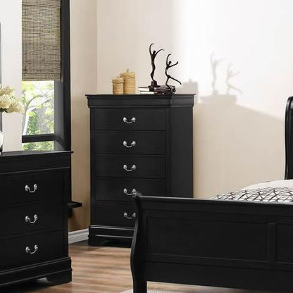 Generation Trade Louis Philippe 119296 Chest  - Black IMAGE 1