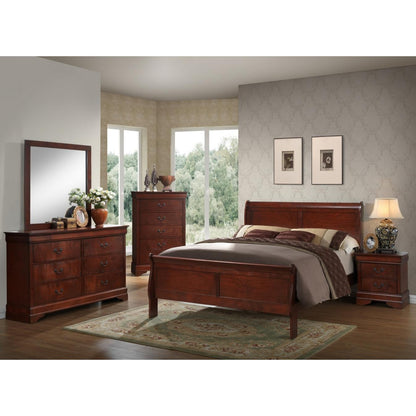 Generation Trade Louis Philippe 119411 Twin Bed - Cherry IMAGE 3