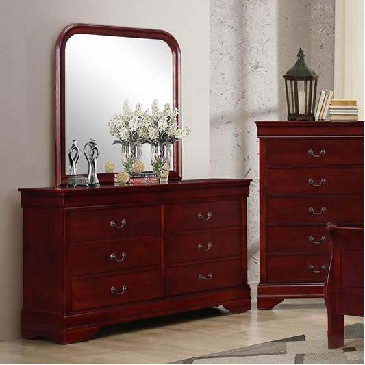 Generation Trade Louis Philippe 119494 Dresser - Cherry IMAGE 2