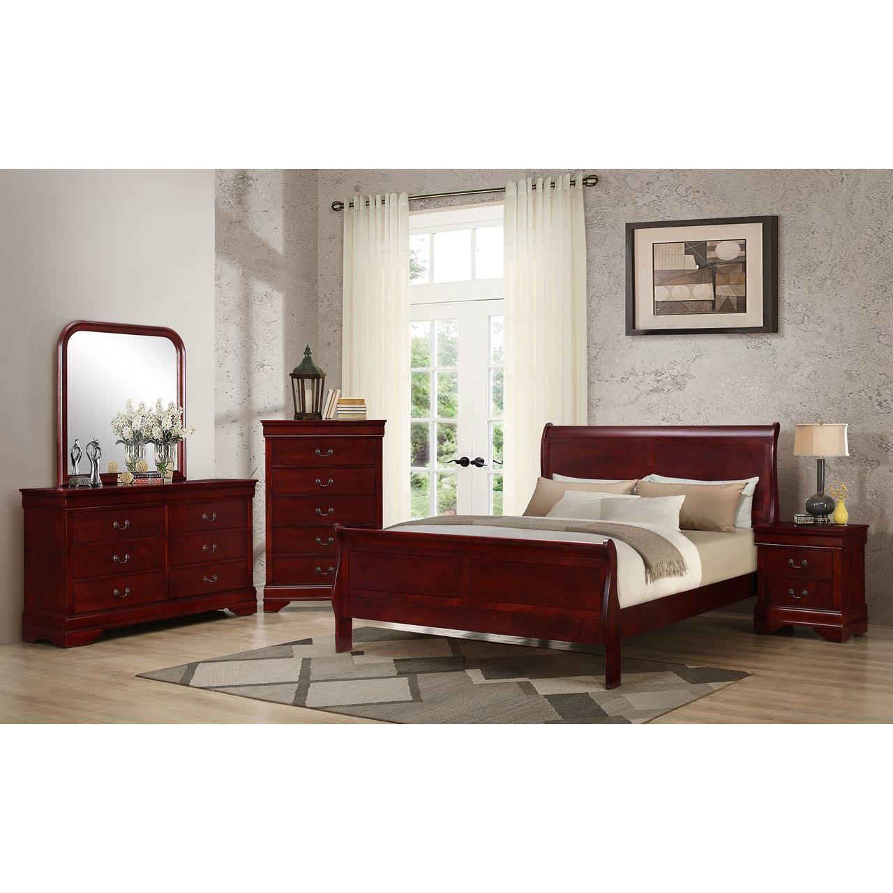 Generation Trade Louis Philippe 119494 Dresser - Cherry IMAGE 3