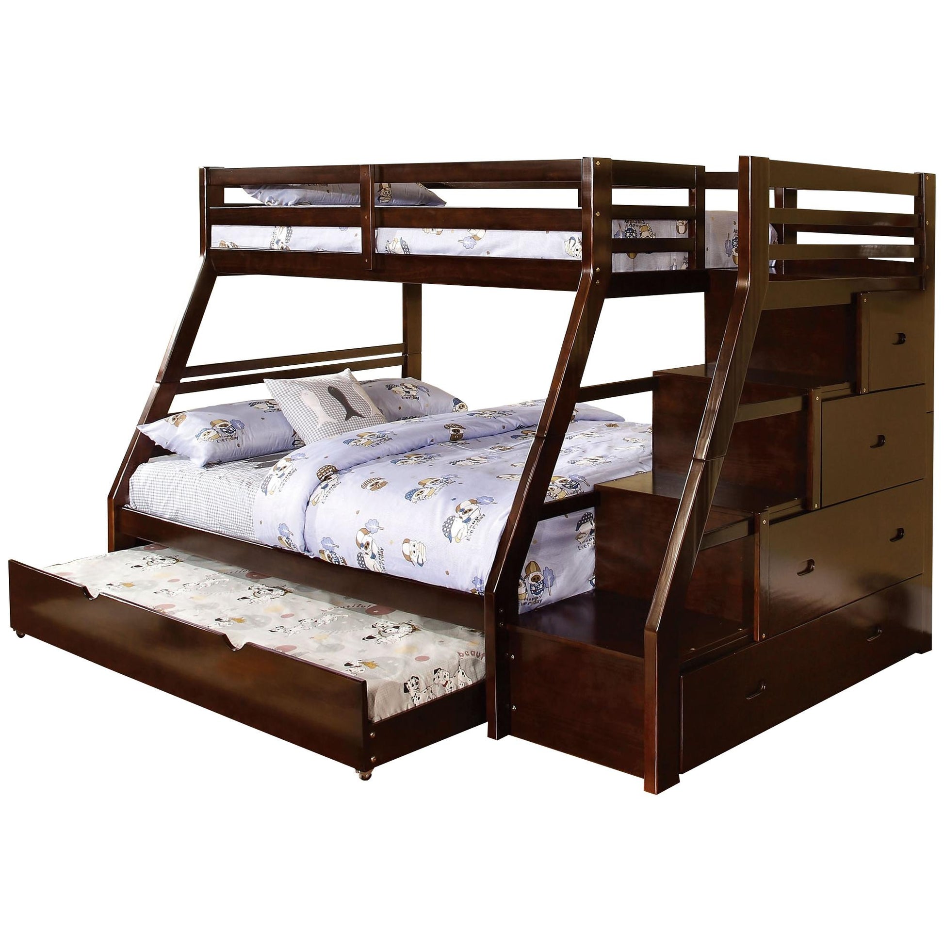  Furniture of America Kids Beds Bunk Bed CM-BK611EX-BED IMAGE 1