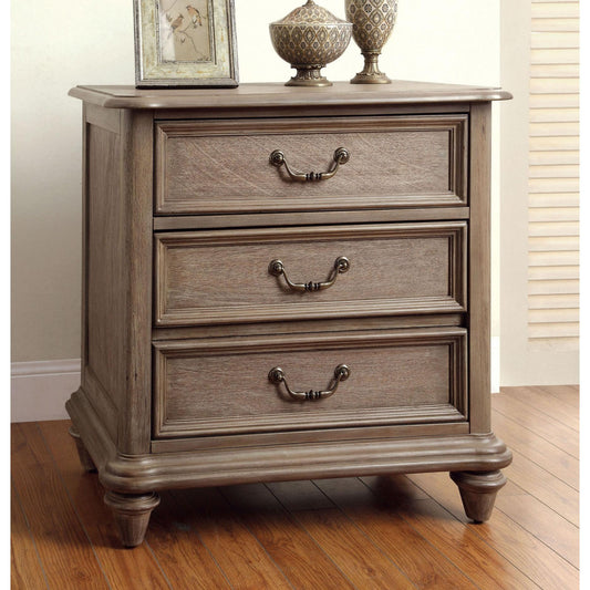 Furniture of America Belgrade 3-Drawer Nightstand CM7611N IMAGE 1