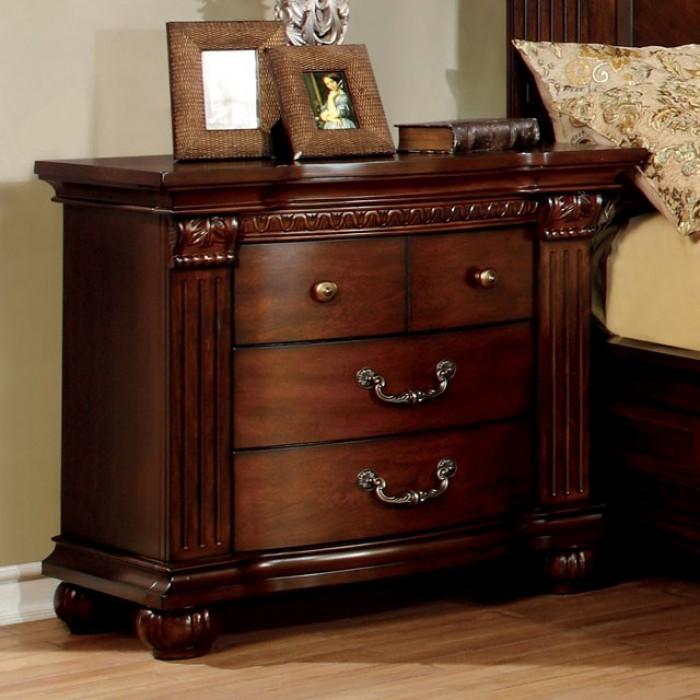  Furniture of America Grandom 3-Drawer Nightstand CM7736N IMAGE 1
