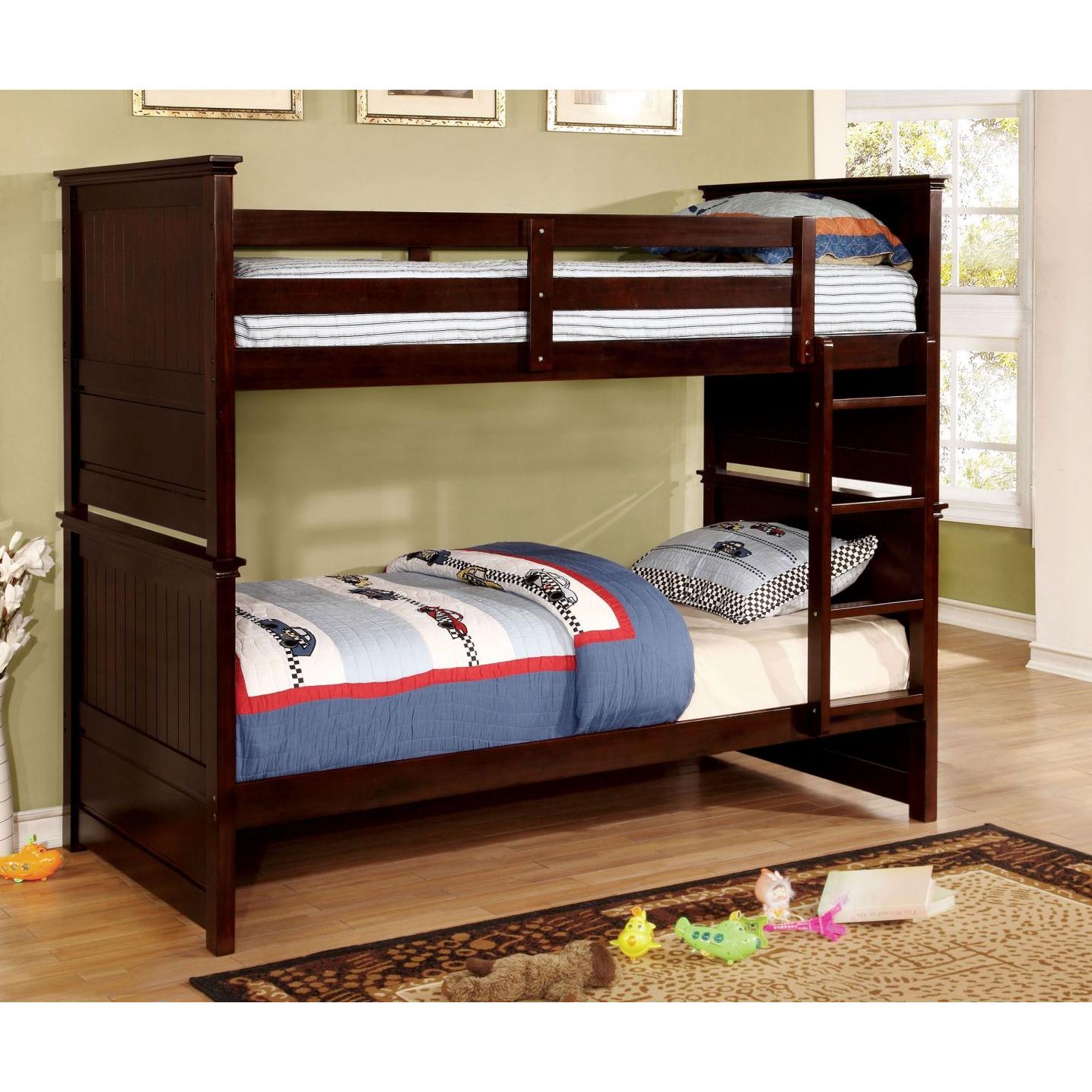  Furniture of America Kids Beds Bunk Bed CM-BK924-BED IMAGE 1