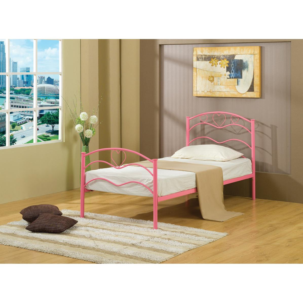 Generation Trade Love 253910 Twin Bed - Pink IMAGE 2