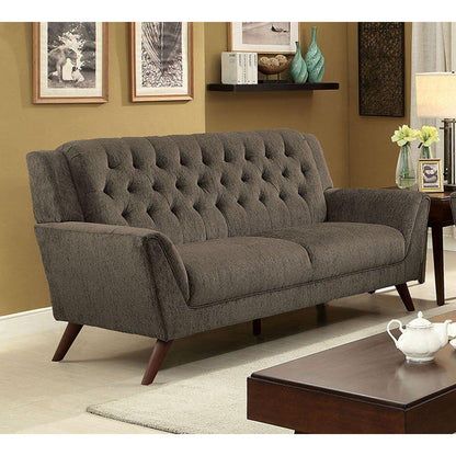  Furniture of America Leia II Stationary Fabric Sofa CM6135-SF IMAGE 1